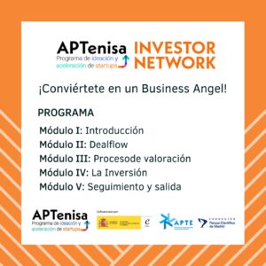 Cartel del programa APTEnisa Investor Network