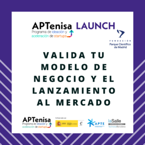 Cartel de APTEnisa Launch