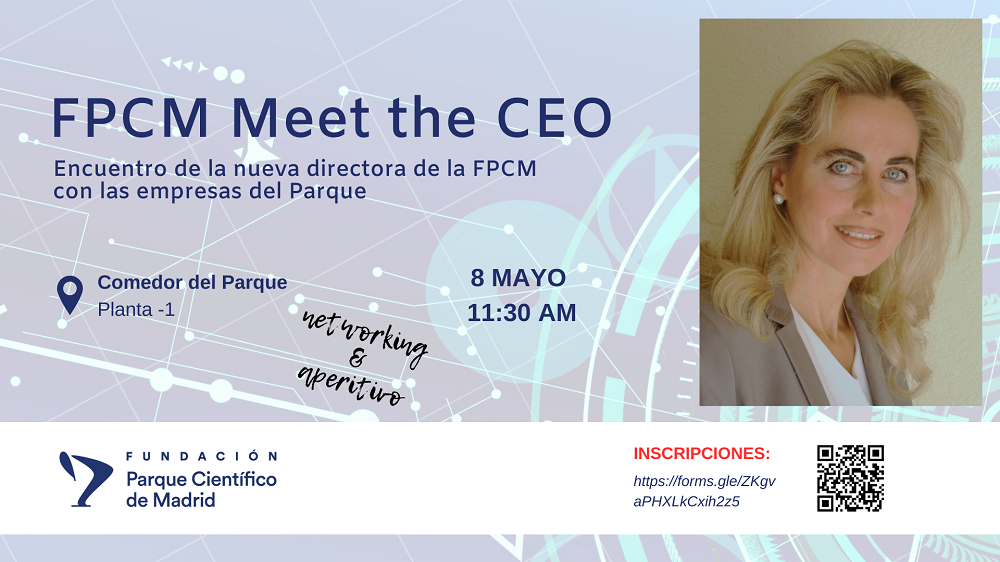 Cartel del evento FPCM Meet the CEO 2024