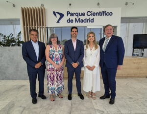 El consejero de Educación de la Comunidad de Madrid visita las instalaciones de la Fundación Parque Científico de Madrid