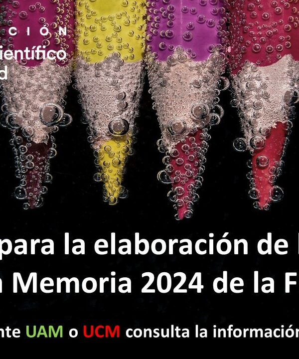 Cartel del Concurso FPCM para la portada de la Memoria 2024