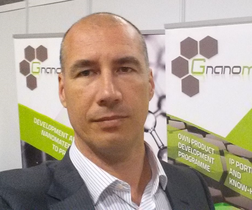 Foto de Roberto Clemente, CEO de Gnanomat.