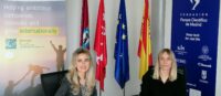 Firma del acuerdo entre el Parque Científico de Madrid y ClarkeModet para apoyar a startups y scaleups deep tech.