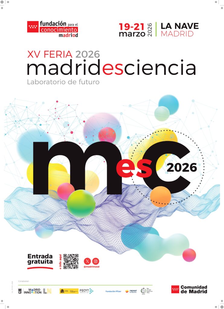 Cartel Feria Madrid es Ciencia 2026