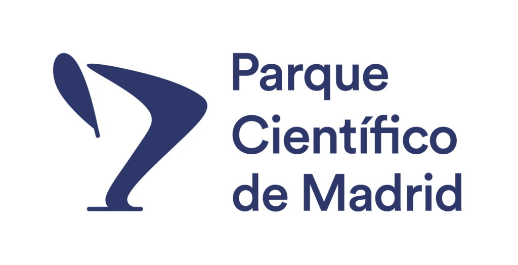 Logo horizontal del Parque Científico de Madrid - PCM