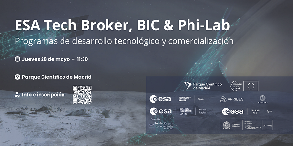 Cartel de la jornada ESA Broker BIC PhiLab