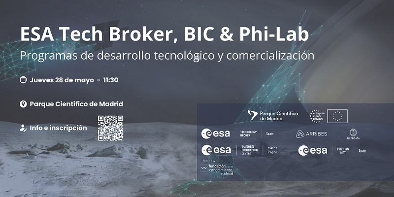 Cartel de la jornada ESA Broker BIC PhiLab