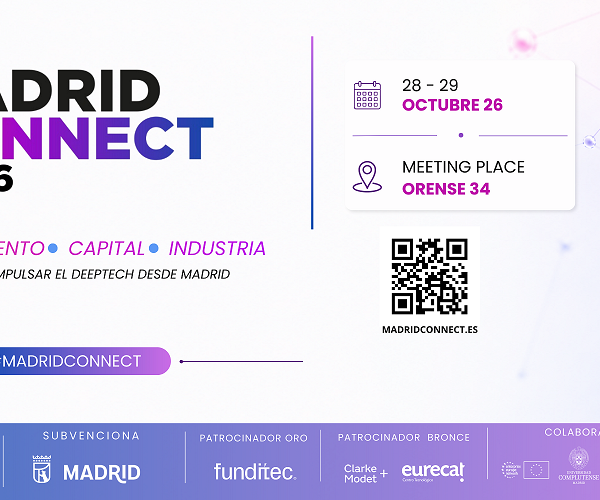 Cartel de Madrid Connect 2026