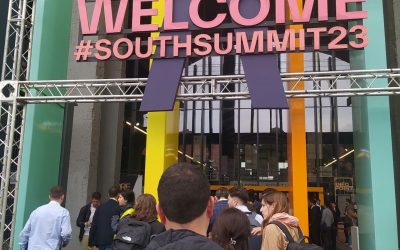 Foto de la entrada al South Summit 2023.