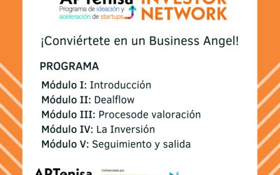 Cartel del programa APTEnisa Investor Network