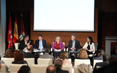 Acto Presentación Colaboración Ayuntamiento de Madrid con la Fundación Parque Científico de Madrid, en la sede del ayuntamiento