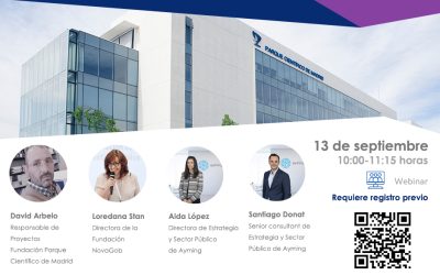 Cartel de la jornada CPI para Start-Ups y Pymes