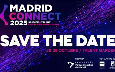 Cartel del SVD de Madrid Connect 2025, organizado por el Parque Científico de Madrid.