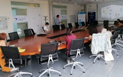 Un momento de la sesión del IFTH sobre oportunidades de empleo en el sector farma.